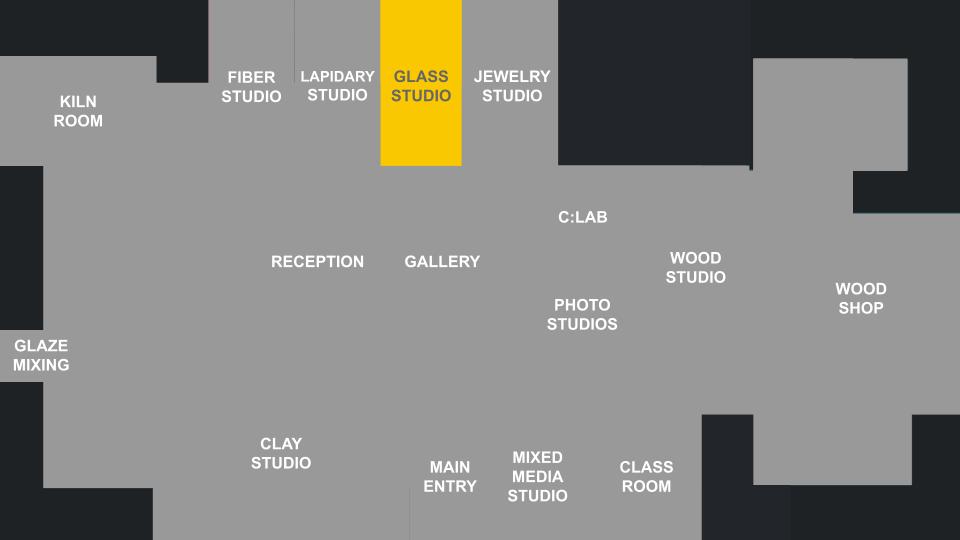 glass studio floor plan