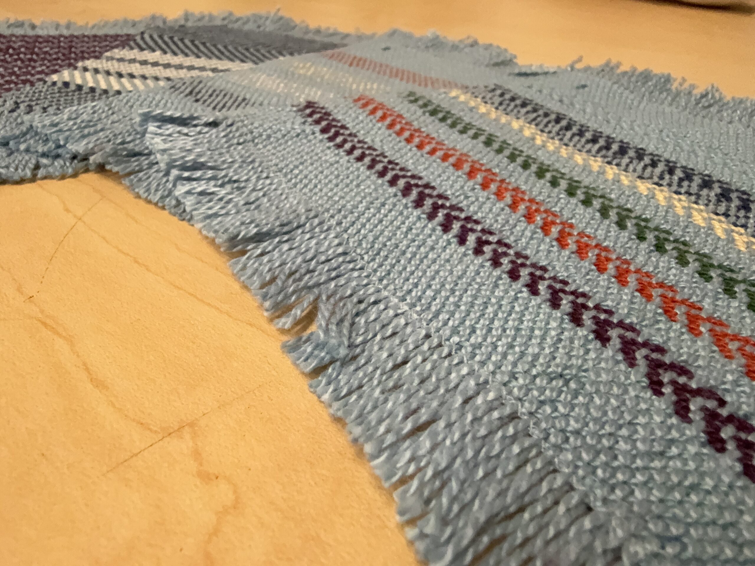 Hand woven coasters